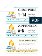 Chapters: The First Nitric Acid Manufacturing Plant in The Philippines"