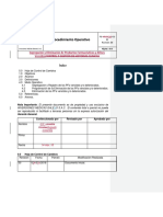 POE Eliminación PF Vencidos o Deteriorados