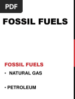 Fossil Fuels