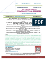 Relationship Between Phenolic Content and Antioxidant Capacity in Seven Traditional Medicinal Plants