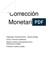 Corrección Monetaria