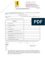 Surety Form