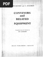 Conveyors and Related Equipment Spivakovsky and Dyachkov PDF