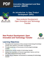 Lecture 10 - Open Innovation and Technology Transfer