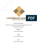 Análisis de Indicadores Sobre La Fluctuación en El Precio Del Elote