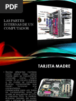 Las Partes Internas de Un Computador