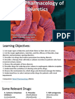 Basic Pharmacology of Diuretics