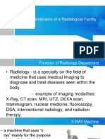 Administration of A Radiological Facility