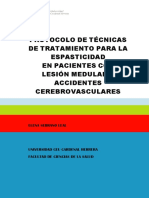 Tratamiento PARA DISMINUIR LA ESPASTICIDAD PDF