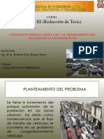 Diapositivas para Exposicion Proy Invest Transito