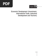 Economic Development (Investment, International Trade, Industrial Development and Tourism)