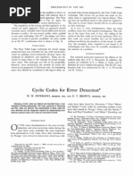 Cyclic: Codes Error Detection