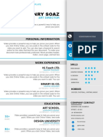 Elegant Simple Resume in Microsoft Word