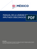 Manual Unidad Imputado Desconocido