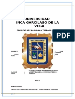 Trabajo Elaboracion de Informe Psicologico