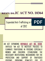 Anti Trafficking in Persons Act Powerpoint Presentation