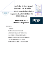 Difusion de Gases EQUIPO 1