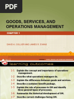 Goods, Services, and Operations Management: David A. Collier and James R. Evans