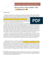 Ferenczi - (1930) Principio de Relajación y Neocatarsis