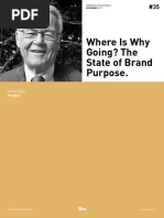 Where Is Why Going? The State of Brand Purpose - Branding Roundtable 35