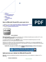 Qué Es Mikrotik RouterOS - ConfigurarMikrotikWireless