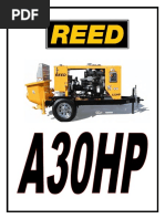 Reed Concrete Pump A30hpv02schematics090909 PDF