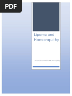 Lipoma and Homoeopathy