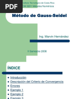 Método de Gauss-Seidel