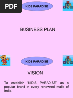 Business Plan: Kids Paradise