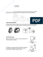 Proporciones, Escala y Escalimetro - Geometria Aplicada - I Corte