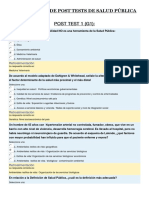 Compilación de Post Tests de Salud Pública