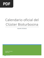 Calendario Clúster Bioturbosina