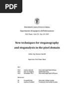 New Techniques For Steganography and Steganalysis in The Pixel Domain 2009 Thesis 1245340893