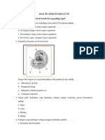 Soal Ipa Biologi Kelas Vii