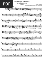 Debussy Golliwogg S Cake Walk For 4 Cellos Parts D Major PDF