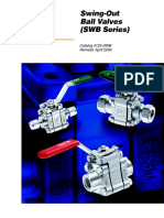 Parker SWB Swing Out Ball Valves