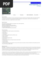 Radar Engineering, 1/e: Book Information Sheet Book Information Sheet