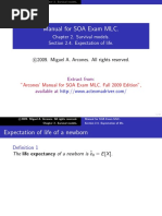 Manual For SOA Exam MLC.