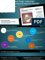 Creative Instructional Design Featuring 3 Innovative Onboarding and Induction Examples - EIDesign