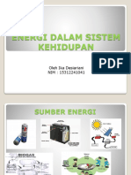 Energi Dalam Sistem Kehidupan Fix