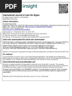 International Journal of Lean Six Sigma: Article Information