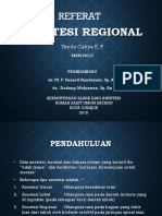 Referat Regional Anestesi