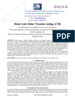 Dual Axis Solar Tracker Using AVR