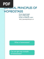 General Principles of Homeostasis