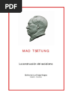 Mao La Construccion Del Socialismo PDF