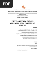 Trabajo de Ejes Transversales Ferdinan