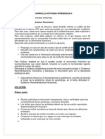 Semana 4 Recomendaciones Financieras