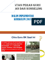 Penguatan Guru BK DLM K13