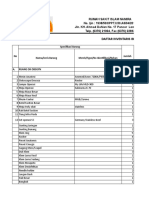 Daftar Inventaris Ruang Ibs