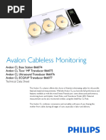 Avalon Cableless Monitoring